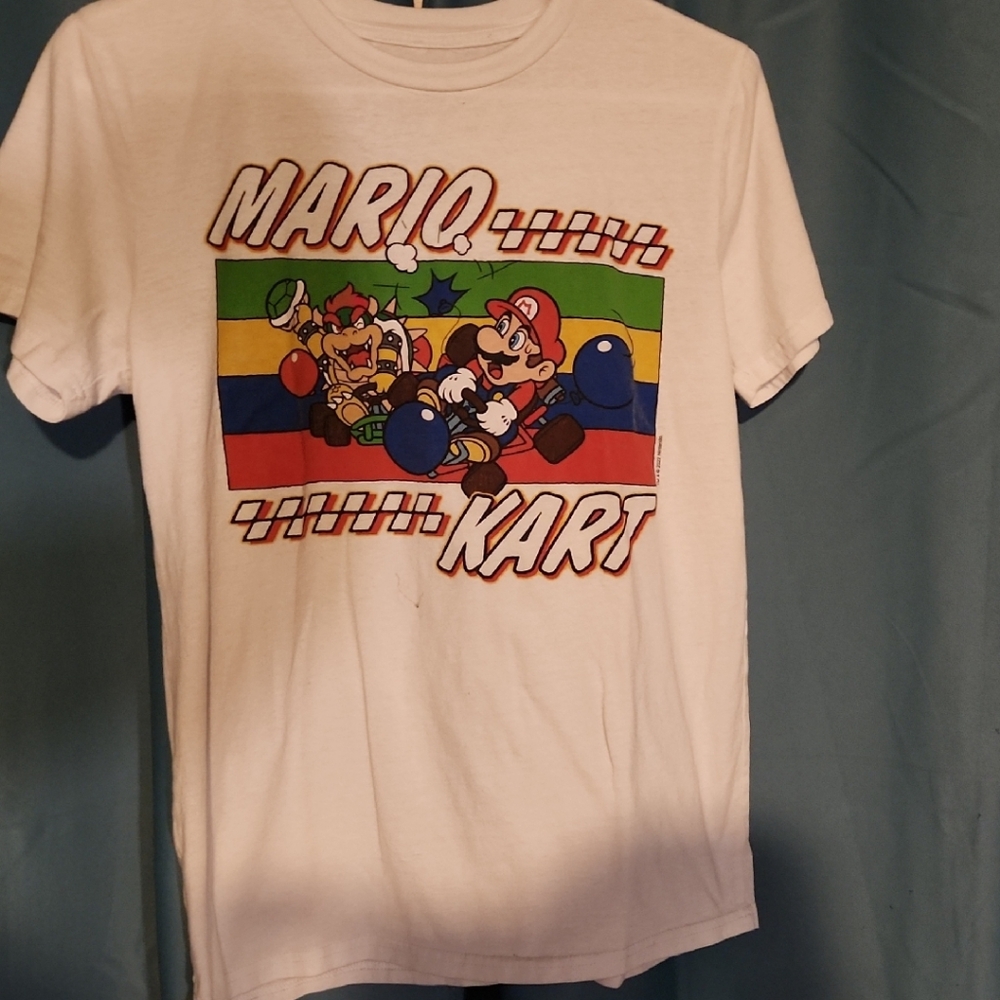Mario Kart Kids T-Shirt - White